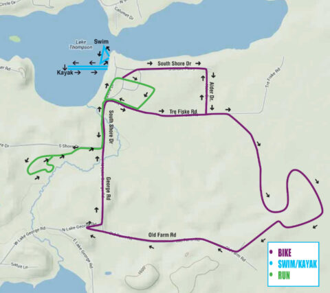 Race Routes | hodagtriathlon.com